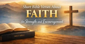 Read more about the article Short Bible Verses About Faith for Strength and Encouragement